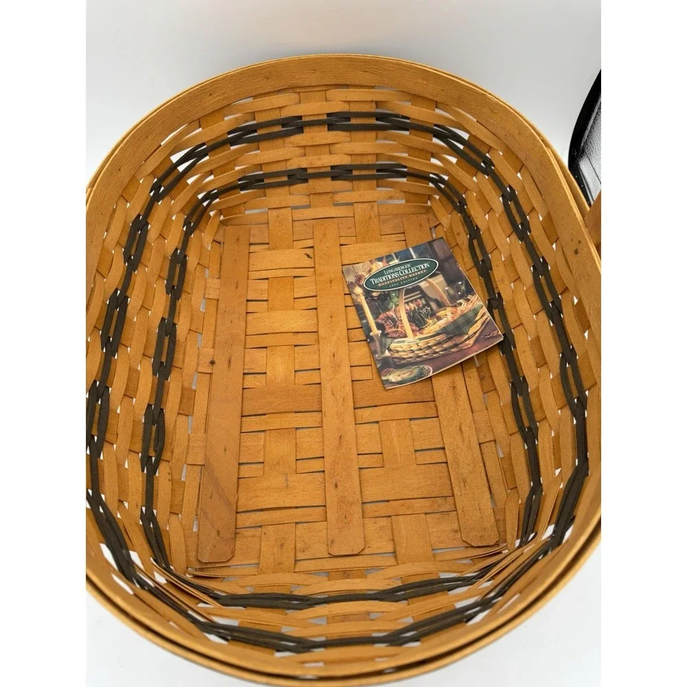 🧺✨Longaberger 1998 Traditions Collection Hospitality Basket–Classic & Timeless!